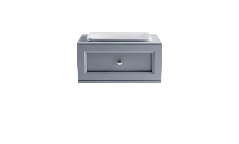 Тумба с раковиной Astra-Form Классик 4631177715433 70 см голубой матовый