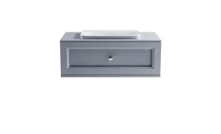 Тумба с раковиной Astra-Form Классик 4631177715556 90 см голубой матовый