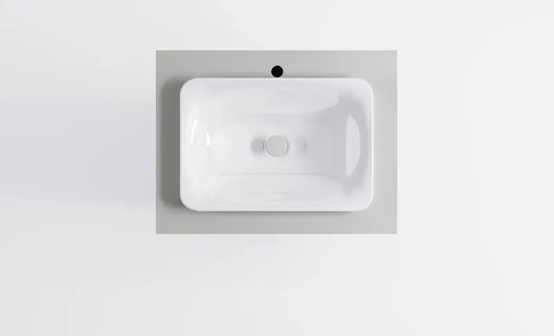 Тумба с раковиной Astra-Form Классик 4631177715501 80 см серый матовый