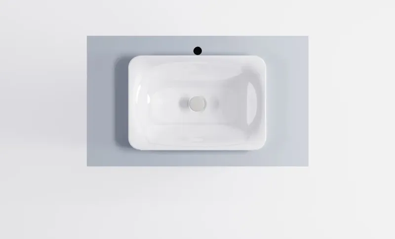 Тумба с раковиной Astra-Form Классик 4631177715617 100 см голубой матовый