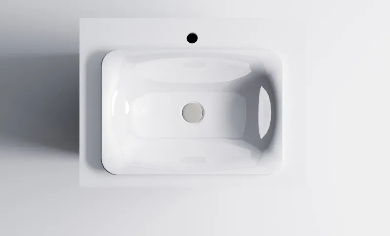 Тумба с раковиной Astra-Form Классик 4631177714092 80 см белый матовый