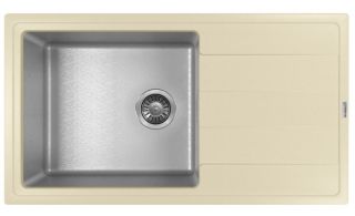 Кухонная мойка Florentina Комби 860 шампань