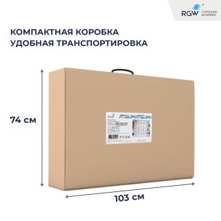 Душевая перегородка RGW WA-09B 06100909-224 90 см чёрный