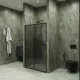 Душевая дверь by Deonria Kupe D-195-150-6-G- 150см графит/графит