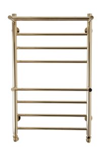 Полотенцесушитель водяной Domoterm Медея П8 500x800 с двумя полками золото