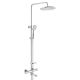 Душевая стойка Swedbe Hermes 9090 с термостатическим смесителем для ванны хром
