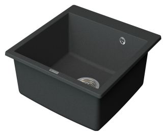 Мойка кухонная Point Арбель PN3001GR 51 см графит