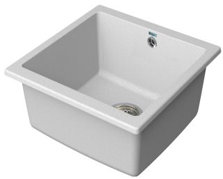 Мойка кухонная Point Бату PN3008W 45 см белый