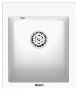 Мойка кухонная Point Динара PN3004W 42 см белый