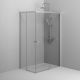 Душевой уголок AM.PM X-Joy W94G-403-12080-MТ 120х80 профиль хром матовый стекло прозрачное