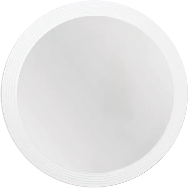 Зеркало La Fenice Terra  FNC-02-TER-B-65 белое матовое 65 см