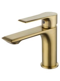 Смеситель для раковины Wonzon & Woghand Brilliant WW-88018079-BG брашированное золото