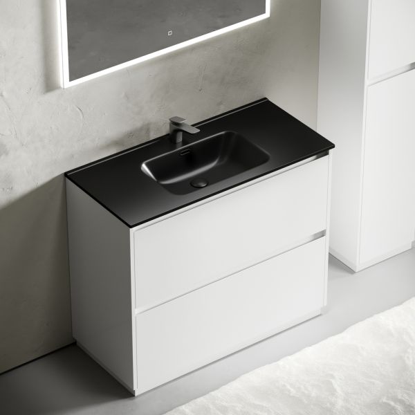 Тумба напольная под раковину Sancos Libra Floor LB100FW 100 см белый