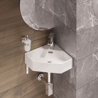 Раковина Sanita Luxe Novel Slim WB.CR/Line/35-C/WHT.G/S1 40 см