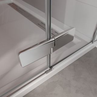 Душевая дверь CEZARES LINER-B-12-90-C-Cr-L левая хром