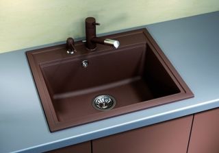 Кухонная мойка Florentina Липси 600 антрацит