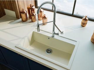 Кухонная мойка Florentina Липси 770 бежевый