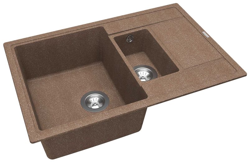 Кухонная мойка Florentina Липси 780К коричневый