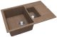 Кухонная мойка Florentina Липси 780К коричневый