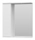 Зеркальный шкаф с подсветкой Misty Лира 60см левый белый