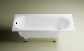 Ванна из искусственного камня Astra-Form Лира 01010050 170x70 см белый глянец