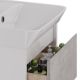 Тумба под раковину Lemark Combi LM03C50T-Beton 50 см белый глянец