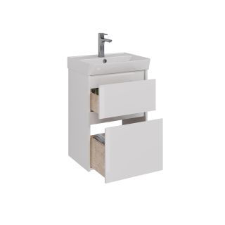 Тумба под раковину Lemark Combi LM03C50T 60 см белый глянец