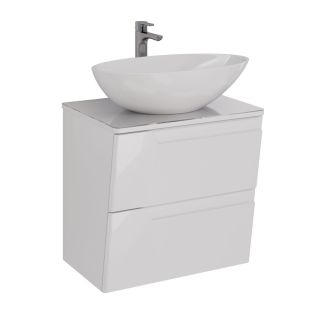 Тумба под раковину Lemark Miano LM06M60T 60 см белый глянец