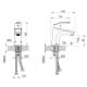 Смеситель для раковины Lemark Plus Strike LM1131C хром