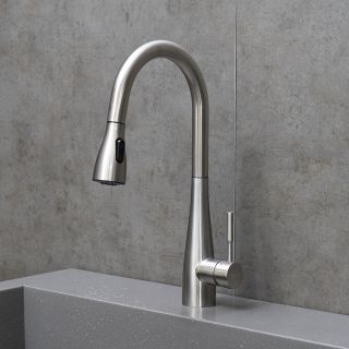 Смеситель для кухни Lemark Expert LM5084S с выдвижным изливом хром