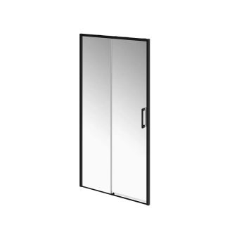 Душевая дверь Kerama Marazzi Lindo LN.100.SD.BLK.M 100 см с функцией soft close стекло прозрачное профиль чёрный матовый