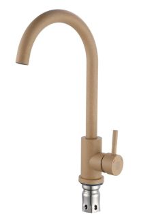 Смеситель для кухни РМС SUS124BGK-017F бежевый
