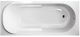 Акриловая ванна Berges Lumbo с каркасом 170x75см белый 050004 050006