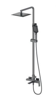 Душевая стойка Wonzon & Woghand Diamond WW-88739011-BGM тёмный графит