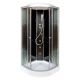 Душевая кабина Deto L 809 с гидромассажем BLACK 90х90х215 см