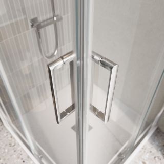 Душевой уголок BelBagno LUCE-A-2-80-C-Cr хром