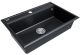Мойка кухонная Paulmark Stepia PM117551-BLM чёрный металлик