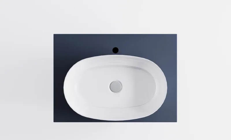 Тумба с раковиной Astra-Form М-40 4631177714740 70 см серый матовый