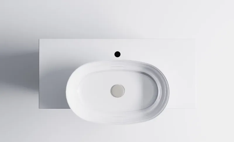 Тумба с раковиной Astra-Form М-40 Slim 4631177714603 90 см серый матовый