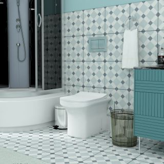 Унитаз приставной Maretti Veneto безободковый с микролифтом, VE10PRBM61-844, белый