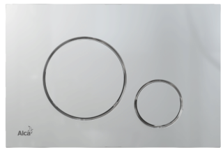 Кнопка управления AlcaPlast хром матовый M672