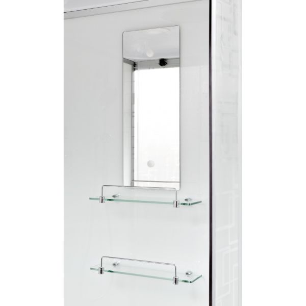 Душевая кабина Deto ЕМ4512 L LED 120х80х220 см