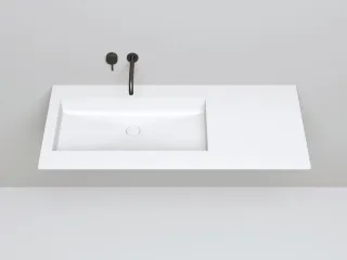 Встраиваемая раковина Salini Marea 10 S-Stone 1802210M 75см белый матовый