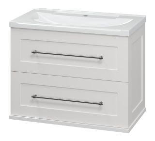 Подвесная тумба под раковину Misty Марта 70см белый