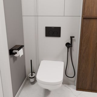 Гигиенический душ Milacio MCU MCU.850.MB чёрный матовый