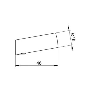 Крючок Keuco Reva  12814010000 хром