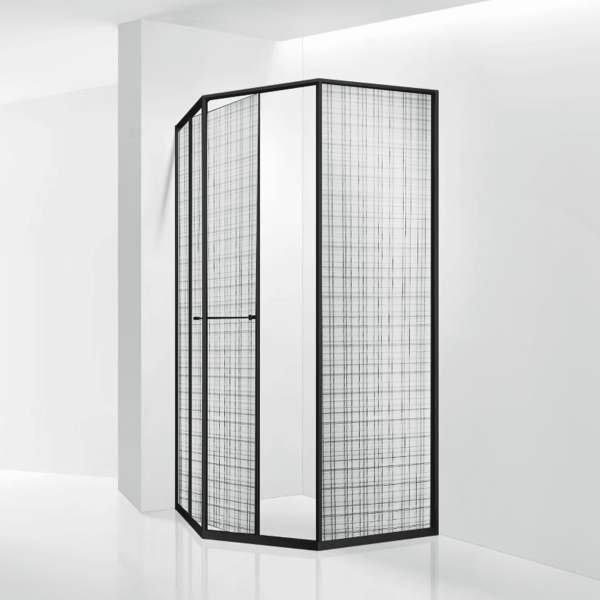 Душевой уголок RGW SV-82B "L" 33328288-244L 80x80 см чёрный