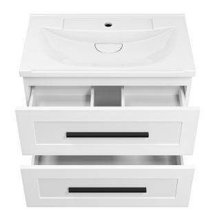 Подвесная тумба под раковину Misty Модерн 70см белый