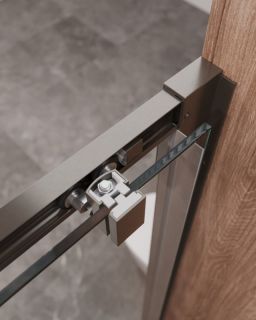 Душевая дверь CEZARES MOLVENO-BF-1-120-C-GM-IV оружейная сталь