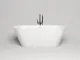 Ванна из искусственного камня Salini Mona S-Stone 102922M 170x72см белый матовый